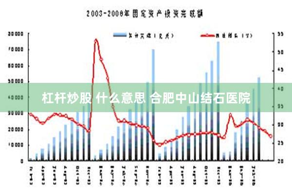 杠杆炒股 什么意思 合肥中山结石医院