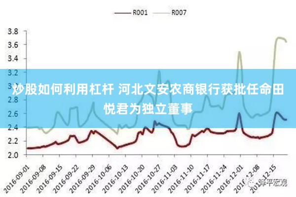 炒股如何利用杠杆 河北文安农商银行获批任命田悦君为独立董事