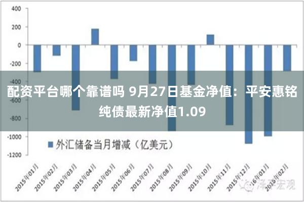 配资平台哪个靠谱吗 9月27日基金净值：平安惠铭纯债最新净值1.09