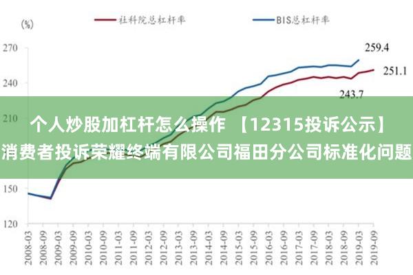 个人炒股加杠杆怎么操作 【12315投诉公示】消费者投诉荣耀终端有限公司福田分公司标准化问题