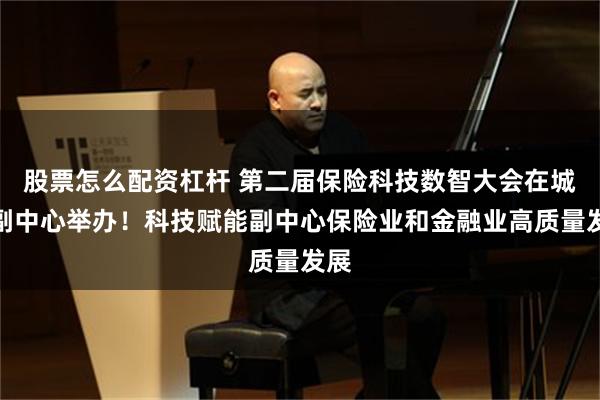 股票怎么配资杠杆 第二届保险科技数智大会在城市副中心举办！科技赋能副中心保险业和金融业高质量发展