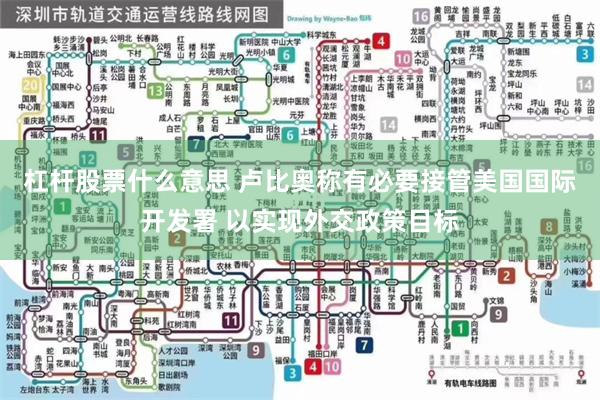 杠杆股票什么意思 卢比奥称有必要接管美国国际开发署 以实现外交政策目标