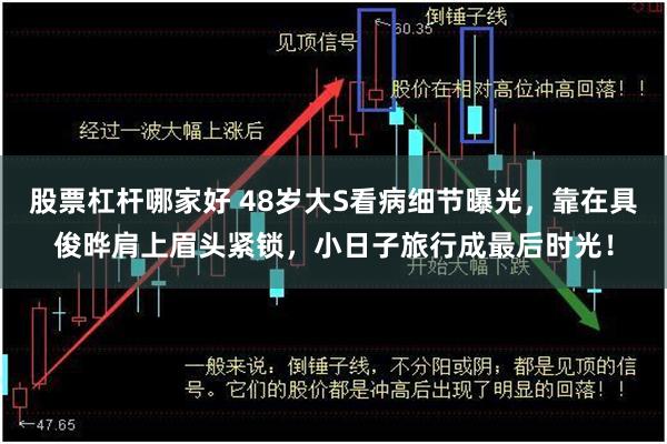 股票杠杆哪家好 48岁大S看病细节曝光，靠在具俊晔肩上眉头紧锁，小日子旅行成最后时光！