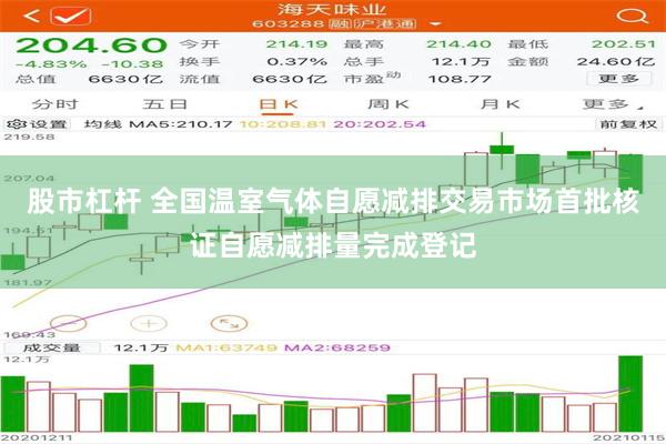 股市杠杆 全国温室气体自愿减排交易市场首批核证自愿减排量完成登记