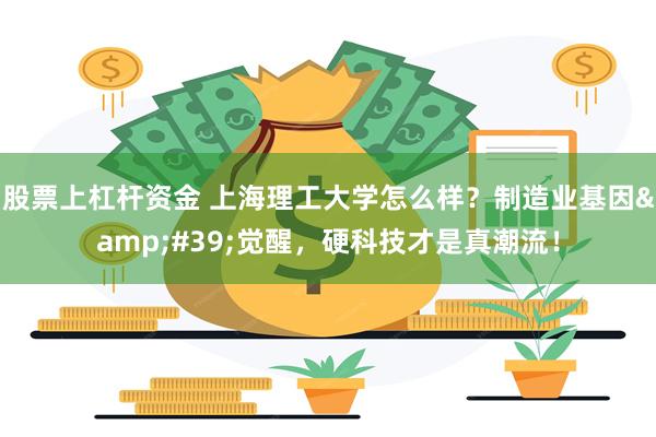 股票上杠杆资金 上海理工大学怎么样？制造业基因&#39;觉醒，硬科技才是真潮流！
