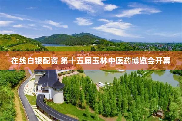 在线白银配资 第十五届玉林中医药博览会开幕
