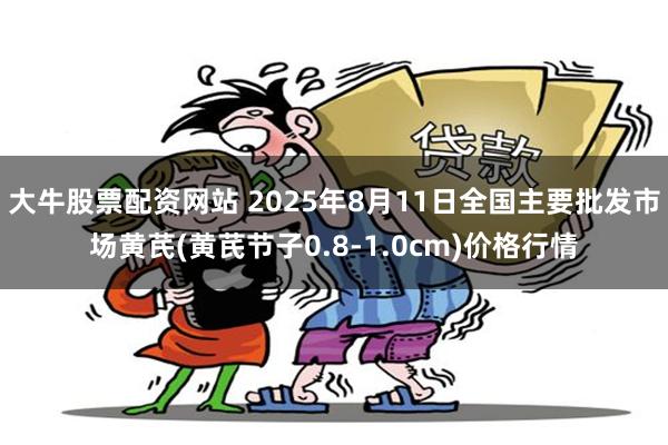 大牛股票配资网站 2025年8月11日全国主要批发市场黄芪(黄芪节子0.8-1.0cm)价格行情
