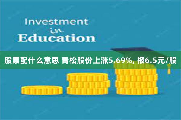 股票配什么意思 青松股份上涨5.69%, 报6.5元/股